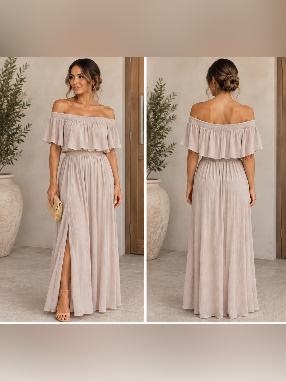 Show me your Mumu Hacienda Ruffle Maxi Dress